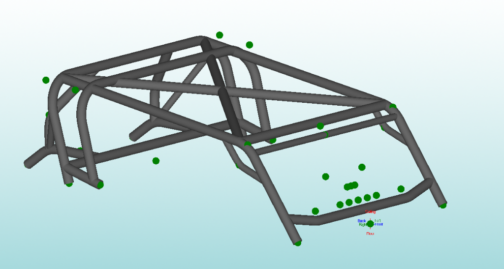 roll cage blueprint front